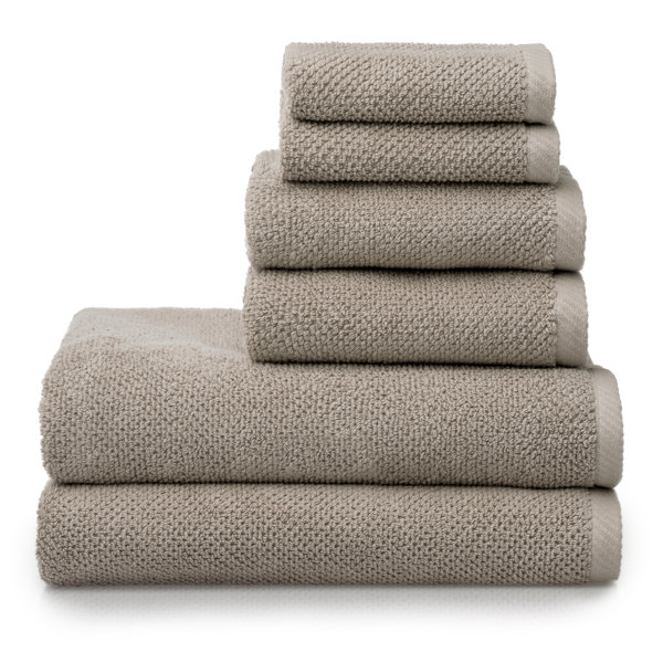Wayfair Basics Premium 6 Piece 100 Cotton Towel Set & Reviews AllModern